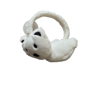 Cache oreilles  » ours blanc « .