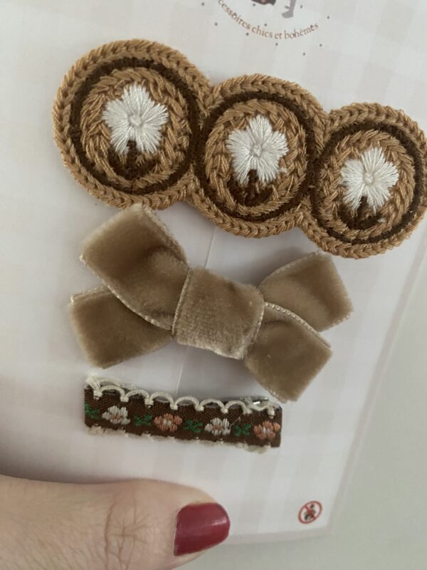 Lot de 3 barrettes « vintage ». - Image 2