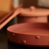 Assiette en silicone avec ventouse Ina (Terracotta). - Image 3