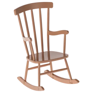 Maileg Rocking chair, Souris – Rose poudré.