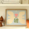 Affiche A3 -Les oiseaux de l'amour. - Image 2