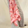Apaches Collections – Big Foulard Latika « Bloom » Magenta. - Image 3