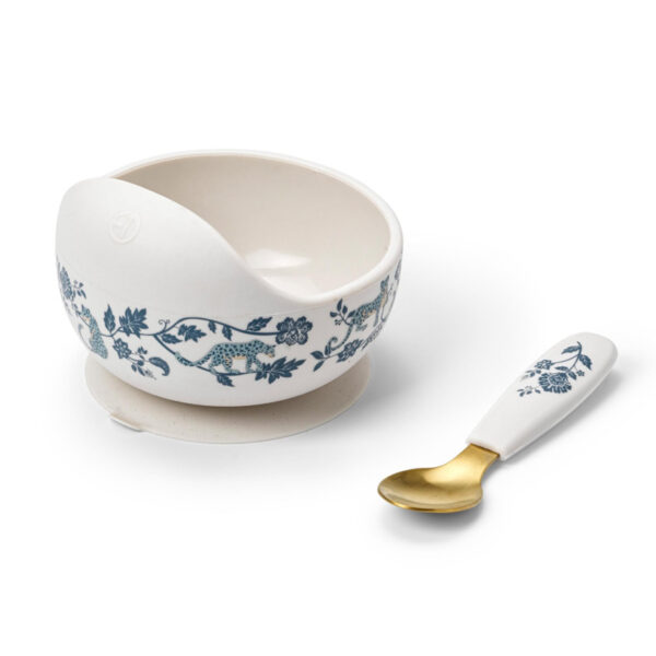 Bol en Silicone – set Garden Leo Toile.