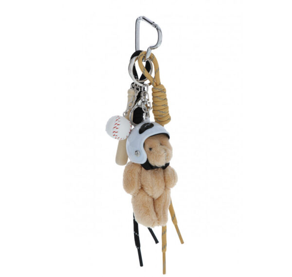 PORTE-CLEFS / BIJOU DE SAC NOUNOURS JOUEUR DE BASEBALL.