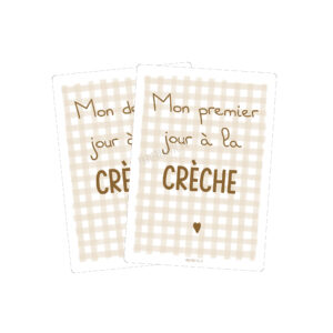 Cartes souvenirs de Crèche “Vichy”.