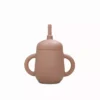 Verre en silicone 3 en 1 (taupe). - Image 4