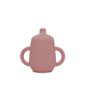 Verre en silicone 3 en 1 (vieux rose).