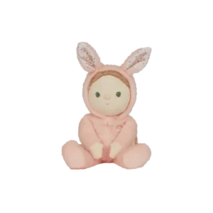 Peluche Olli Ella DINKY DINKUMS Fluffle Family Babbit Bunny (rose).