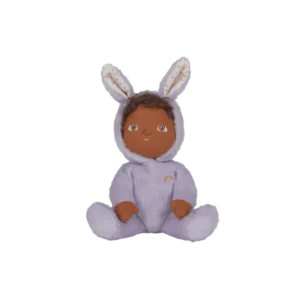 Peluche Olli Ella DINKY DINKUMS Fluffle Family Babs Bunny (mauve).