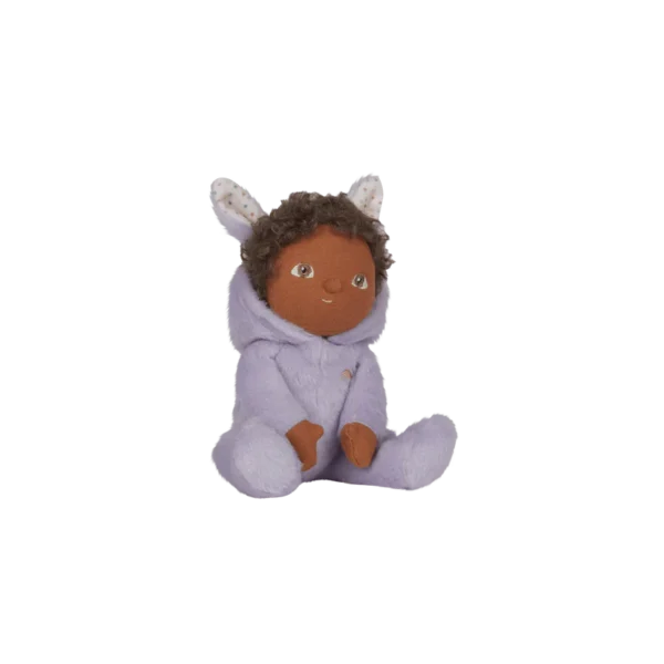 Peluche Olli Ella DINKY DINKUMS Fluffle Family Babs Bunny (mauve). - Image 3