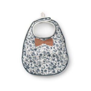 Bavoir imperméable Garden Leo Toile Bow – Elodie détails.