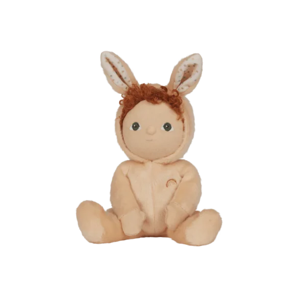 Peluche Olli Ella DINKY DINKUMS Fluffle Family Bubba Bunny (sand).