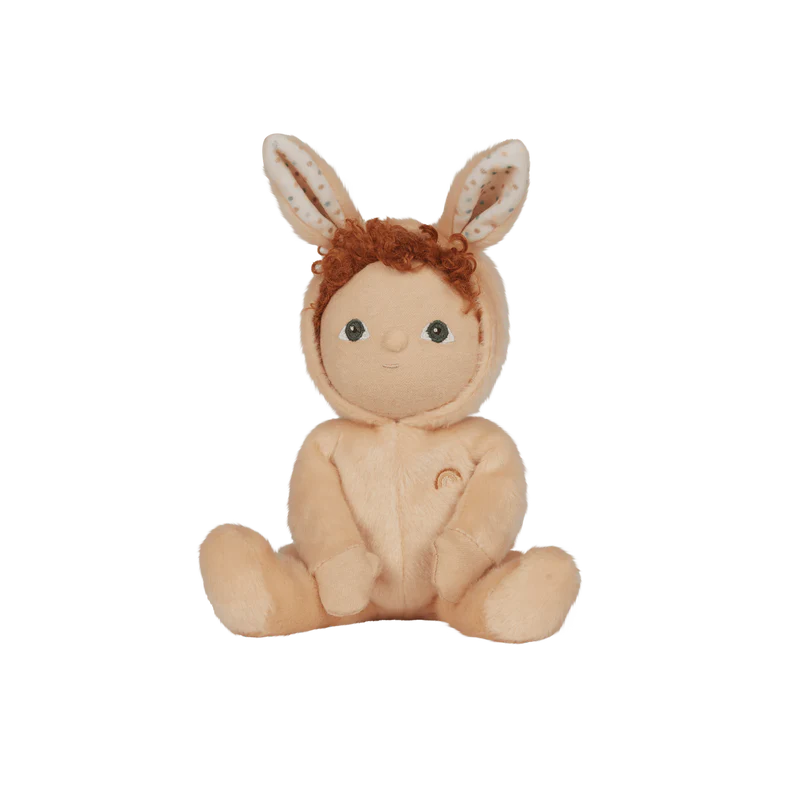 Peluche Olli Ella DINKY DINKUMS Fluffle Family Bubba Bunny (sand).