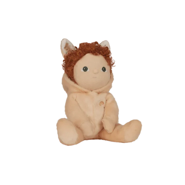 Peluche Olli Ella DINKY DINKUMS Fluffle Family Bubba Bunny (sand). - Image 3