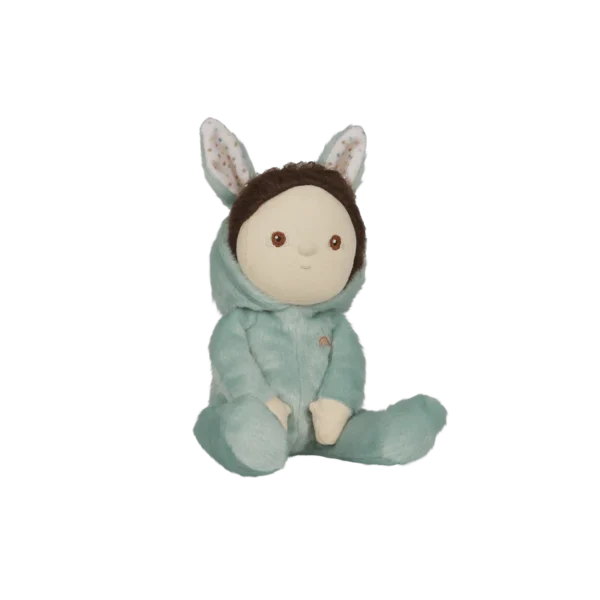 Peluche Olli Ella DINKY DINKUMS Fluffle Family Biscuit Bunny (mint). - Image 4