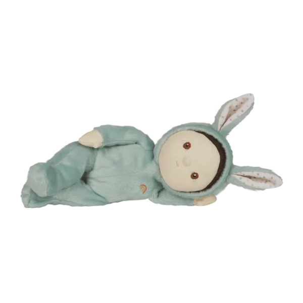 Peluche Olli Ella DINKY DINKUMS Fluffle Family Biscuit Bunny (mint). - Image 5