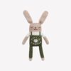 Doudou lapin little farmer | Main Sauvage.