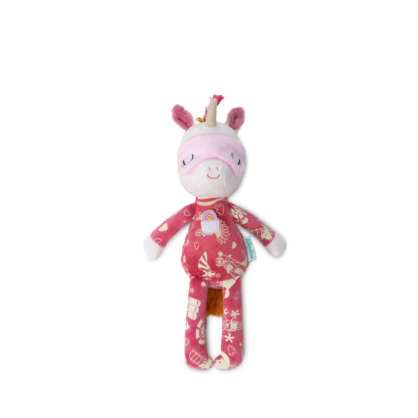 Peluche phosphorescente amie de la nuit Lena la licorne – Lilliputiens. - Image 4