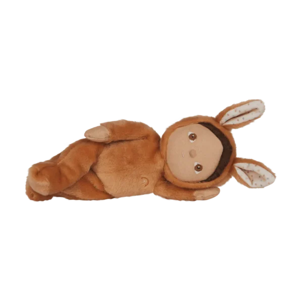 Peluche Olli Ella DINKY DINKUMS Fluffle Family Bucky Bunny (toffee). - Image 3