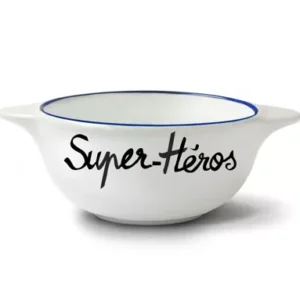 Bol Breton en Faïence – Super Héros.