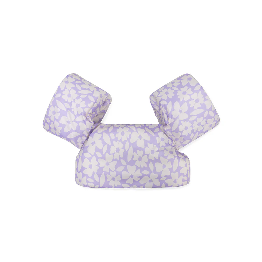 Gilet brassard – Flore Lilas.