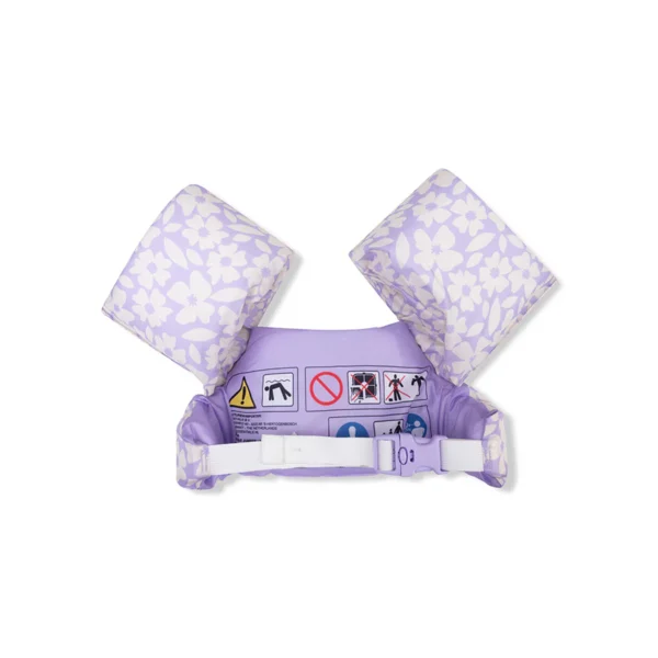Gilet brassard – Flore Lilas. - Image 3