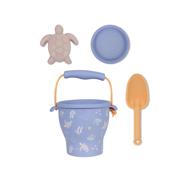 Jouets de plage multicolore (4pièces) | Tortue. - Image 2