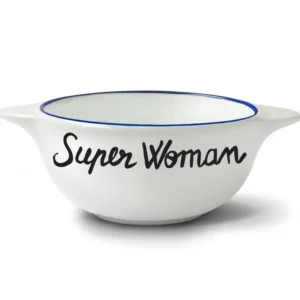 Bol Breton en Faïence – Super Woman.