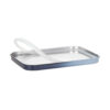 Boîte à goûter inox enfants - Unique, bleu foncé. - Image 4