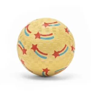 Ratatam Petit Ballon Étoiles filantes 12 cm – Jaune.