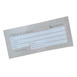 Chèque cadeau Histoire de tribu – Valeur 20 EUROS.