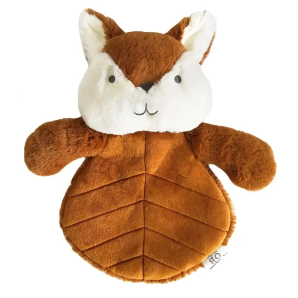 Doudou peluche renard - Cuivré.