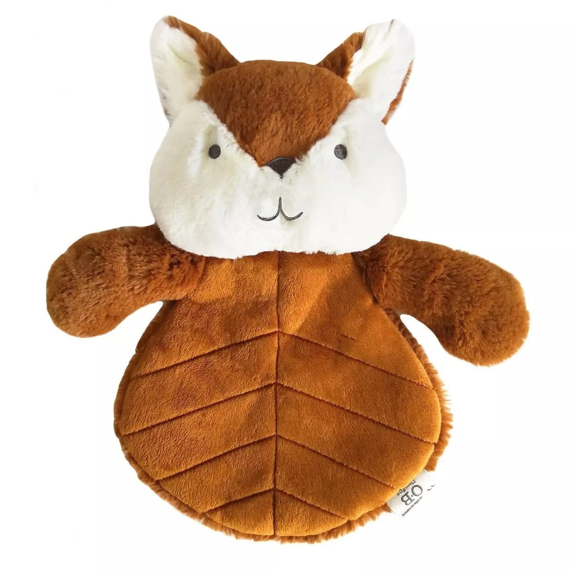 Doudou peluche renard – Cuivré.