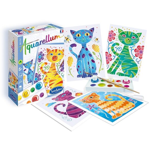 Aquarellum Mini Chats. - Image 2