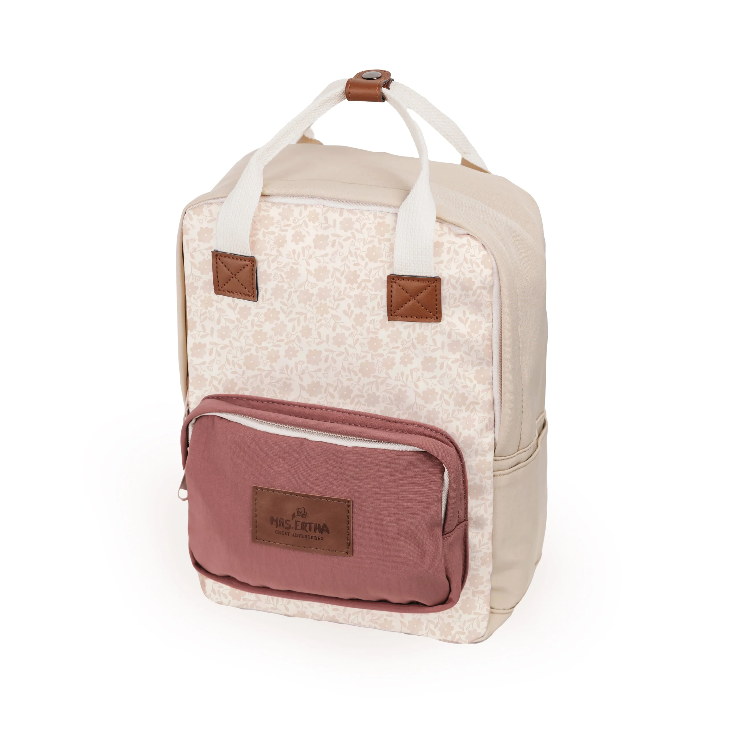 Sac à dos / Cartable Bouquet Silhouette (taille L).