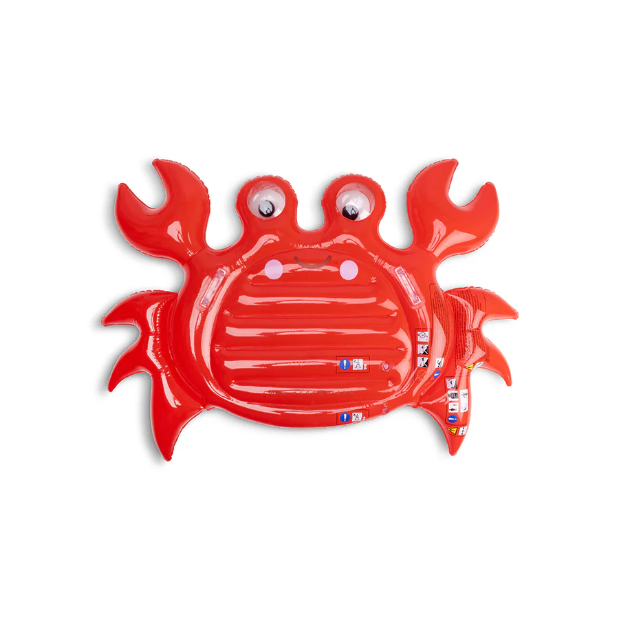 Matelas pneumatique de luxe Crabe rouge.