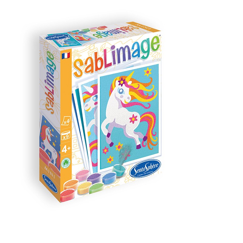 Mini Sablimage Licornes.