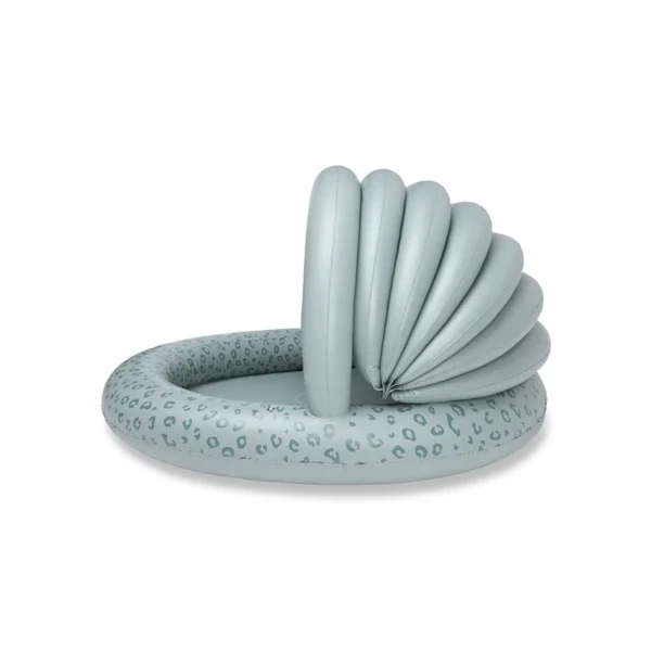 Piscine verte Ø 100 cm avec parasol | Léopard. - Image 2