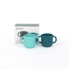 Set de 2 Tasses d´apprentissage en silicone - Blue Abyss / Lagoon. - Image 2