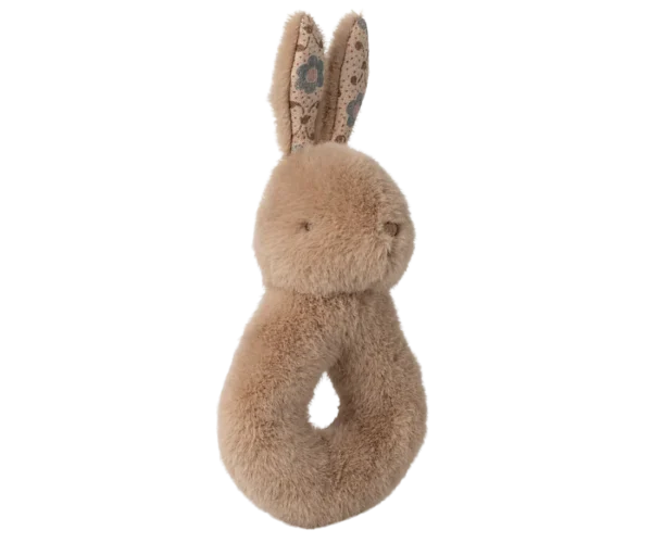 Maileg Coffret hochet lapin - Crème pêche. - Image 3