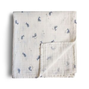 Mushie – Lange Baleine 120 x 120cm.
