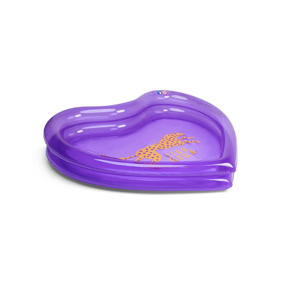 Piscine Coeur Léopard 150 cm.