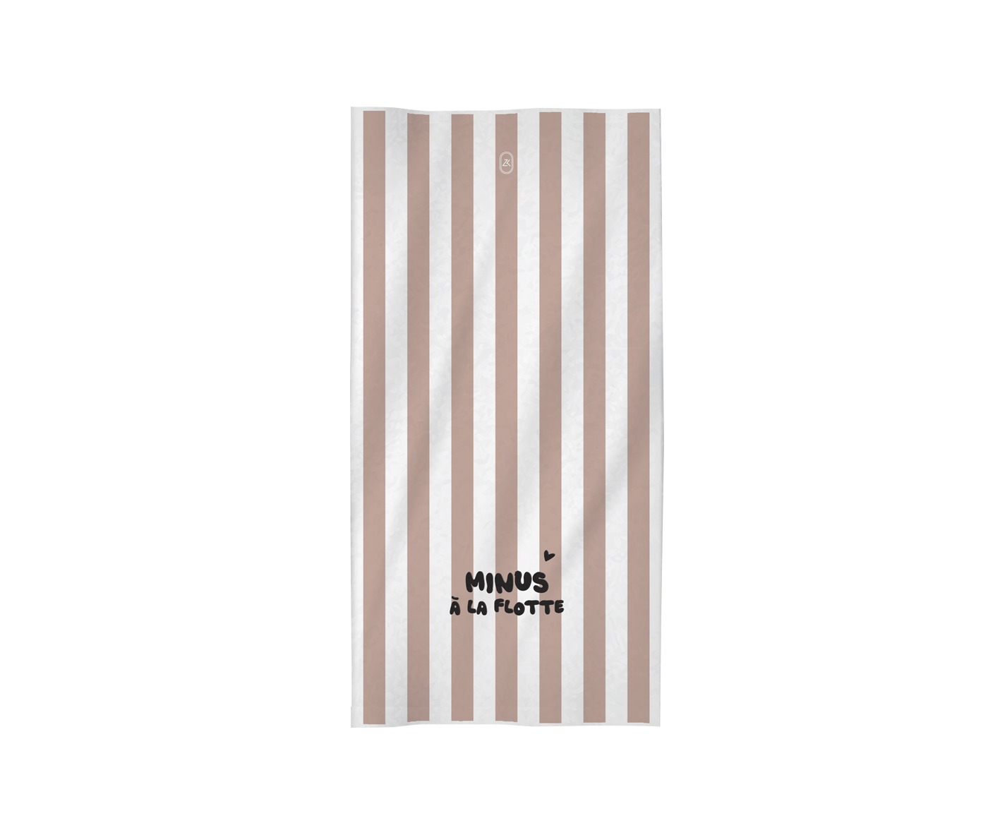 Serviette Minus à la flotte rose – Zakuw.