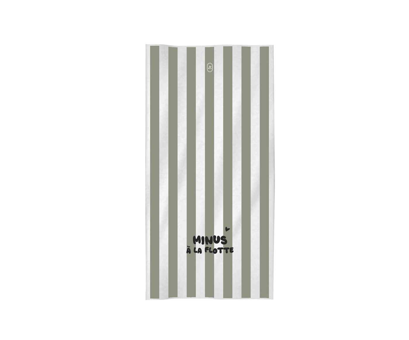 Serviette Minus à la flotte vert – Zakuw.