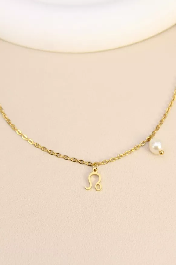 Collier signe astrologique Lion.