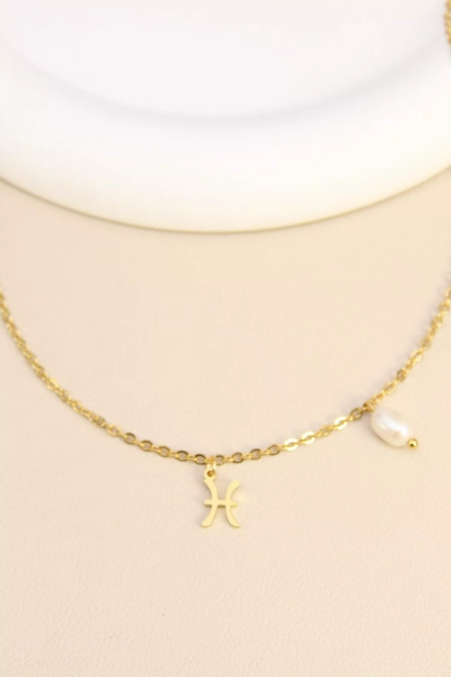 Collier signe astrologique Poisson.