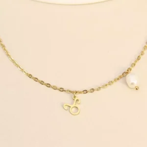 Collier signe astrologique en Taureau.