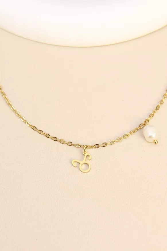 Collier signe astrologique en Taureau.