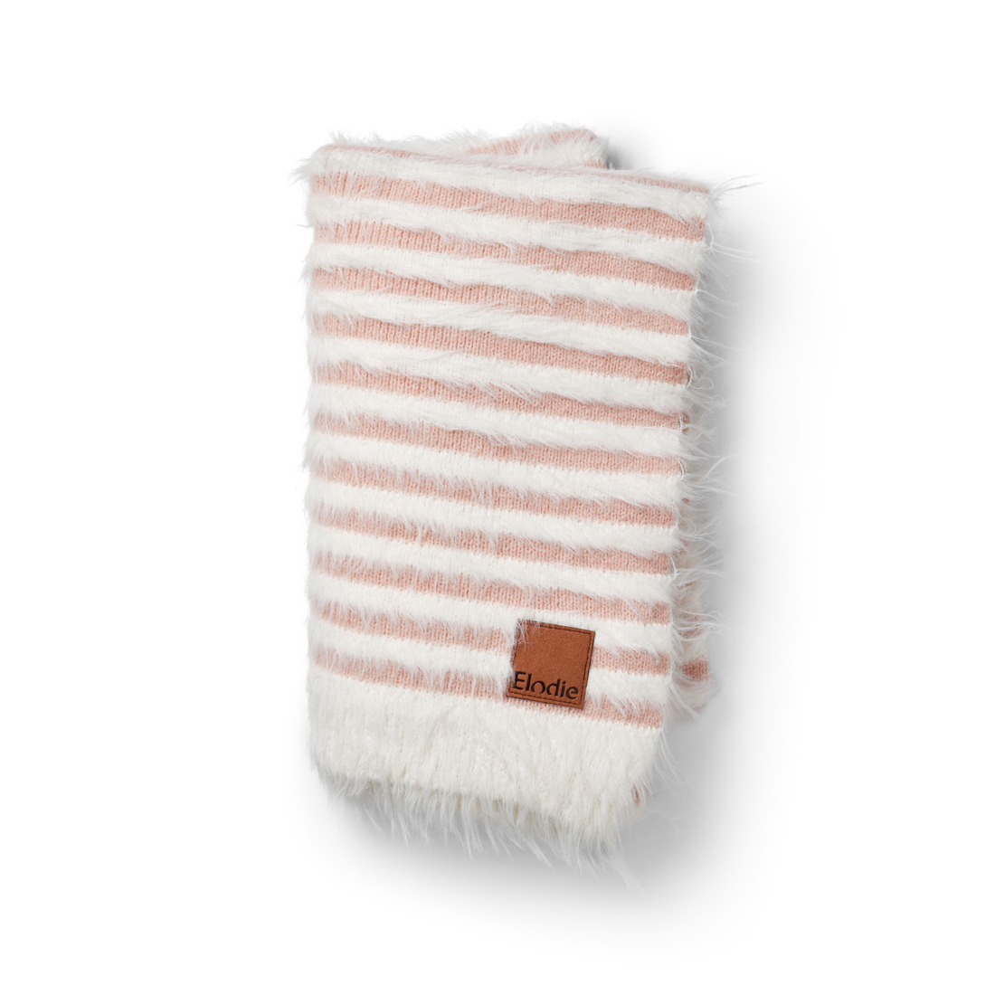 Couverture Tricotée Douillette – Faded Rose.