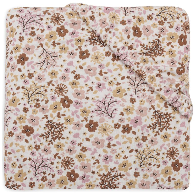 Jollein drap housse jersey 60x120cm Flower Fairies.